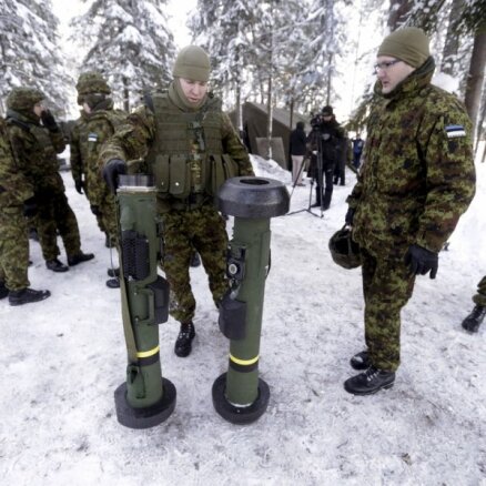 Igaunijas zemessargi un karavīri pievienojas Somijā aizsāktajai kustībai 'Odina kareivji'