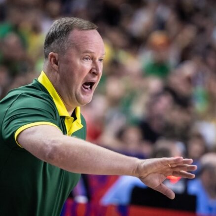 Lietuvas basketbola izlase pēc neveiksmīgā 'Eurobasket 2022' neplāno atlaist galveno treneri