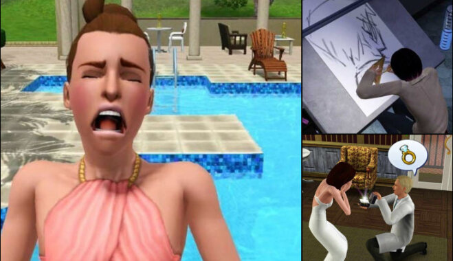 С.А.Д.И.С.Т.Ы. Топ-10 мерзких вещей, которые люди делали с "симами" в игре The Sims