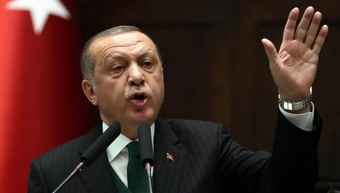 Президент Турции Эрдоган решил выслать послов ведущих западных держав