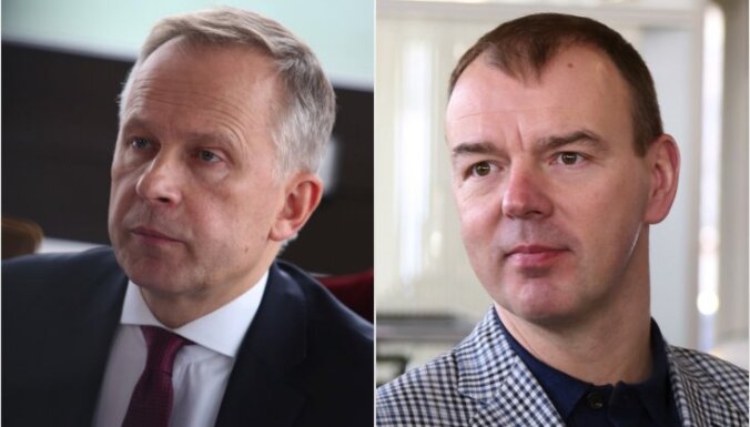 Один из двух обвиняемых по делу о взятках президента Банка Латвии начал давать показания