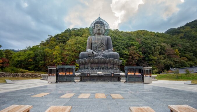 Seoraksana nacionālais parks – tempļu un klinšu paradīze Dienvidkorejā