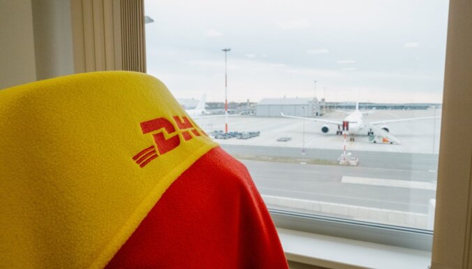 Foto: Ieskats 'DHL Express Latvia' jaunajā birojā pie Rīgas lidostas