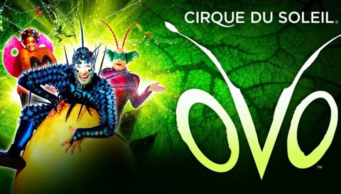 Труппа Cirque du Soleil OVO, которая отправится в Ригу, уже выступила в Дубае