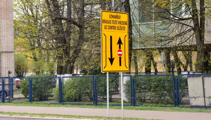 В марте трамвайные пути на Брасовском мосту перенесут на одну сторону