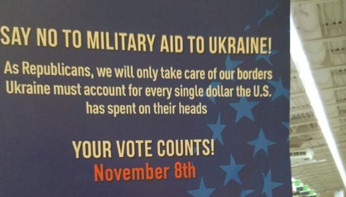 Правда ли, что перед выборами в США республиканцы распространяли листовки с призывом остановить помощь Украине?