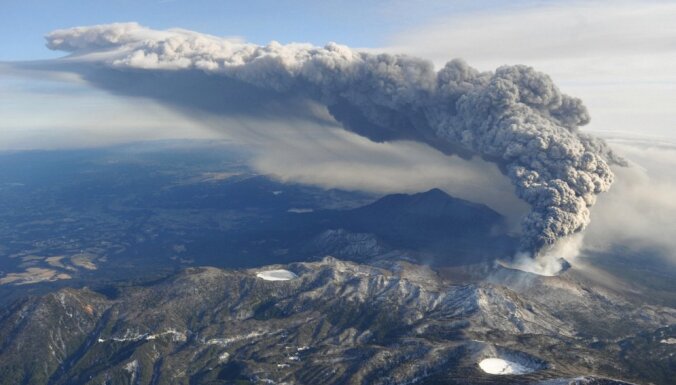 В Японии произошло извержение стратовулкана Сакурадзима