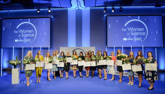 ФОТО. L’Oréal и UNESCO наградили девять молодых женщин-ученых из Латвии