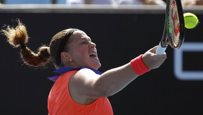 Ostapenko pirmo reizi karjerā sasniedz 'Australian Open' ceturto kārtu