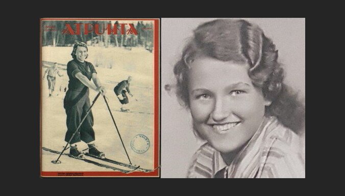 Latvijas sporta vēsture: Mirdza Martinsone – gaišmatainā slēpošanas karaliene