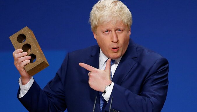 Lielbritānijas premjers būs cietā 'Brexit' sludinātājs Boriss Džonsons
