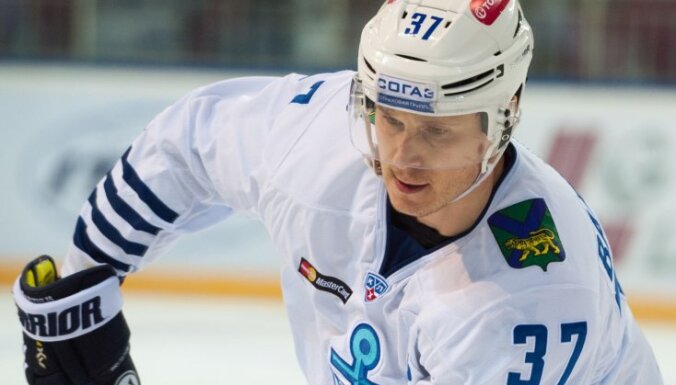Bārtuļa un Sotnieka pārstāvētajām komandām zaudējumi KHL spēlēs