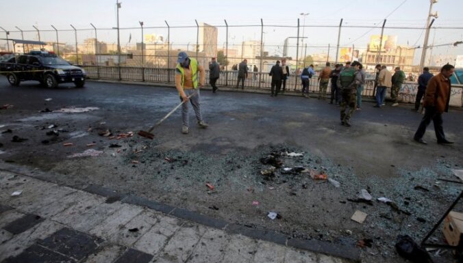 Bagdādē pašnāvnieku uzbrukumos nogalina vairākus desmitus cilvēku
