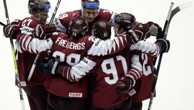 Сборная Латвии обыграла Германию в важнейшем матче на чемпионате мира по хоккею