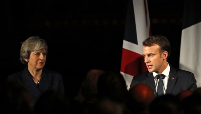 Francija un Lielbritānija paraksta jaunu robežas drošības līgumu