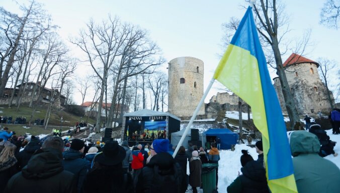 “Рок против оккупации”: в Цесисе прошел концерт в поддержку Украины