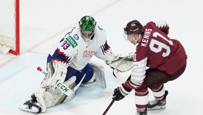 Sākusies biļešu tirdzniecība uz Latvijas hokeja izlases pārbaudes spēlēm