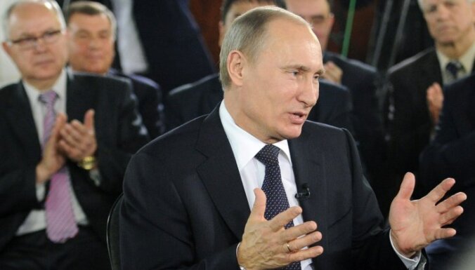 Krievijas Vēlēšanu komisija reģistrē Putina kandidatūru prezidenta vēlēšanām