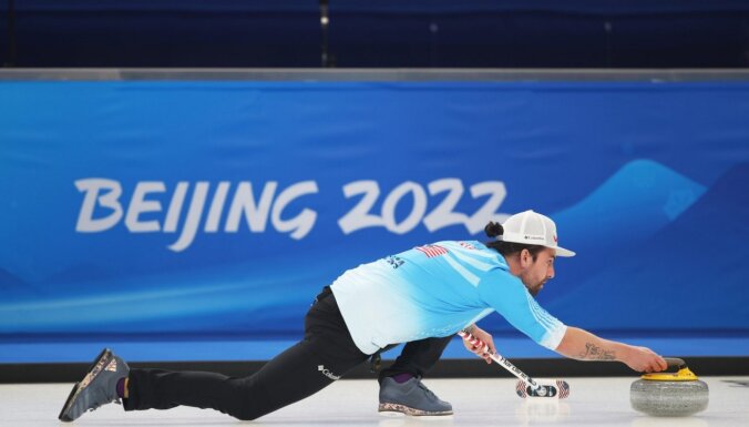 Pekinas ziemas olimpisko spēļu kērlinga jaukto pāru turnīra rezultāti (06.02.2022.)