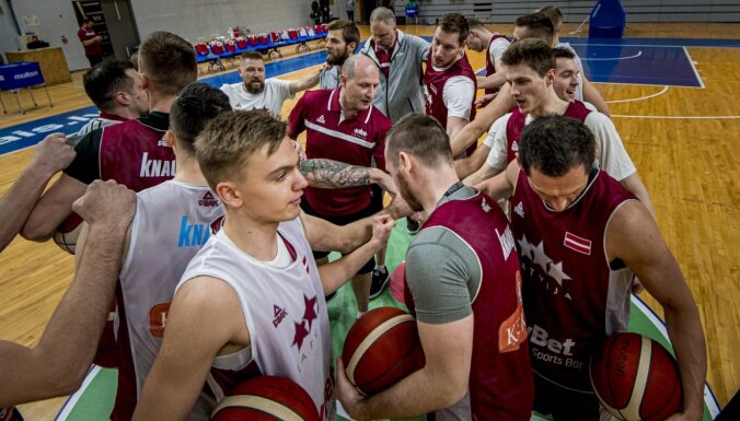 Latvijas basketbola izlase nosaukusi sastāvu spēlei ar Bosniju un Hercegovinu