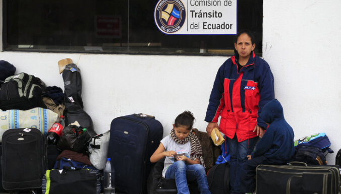 Эквадор открыл гуманитарный коридор для беженцев из Венесуэлы