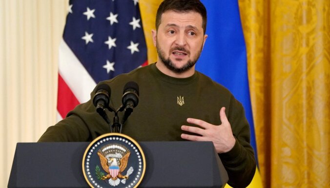 "Украина никогда не сдастся". Зеленский встретился в Вашингтоне с президентом США Байденом и выступил в Конгрессе