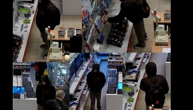 Полиция разыскивает подозреваемого в магазинной краже