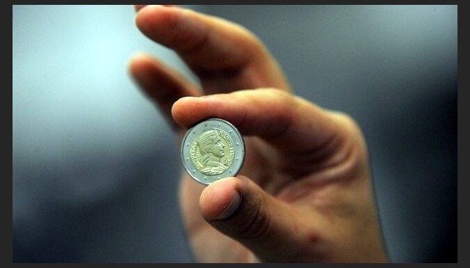 Vācijā sākta Latvijas eiro monētu kalšana