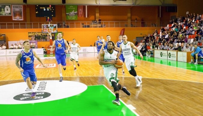 'Ventspils' basketbolisti neizmanto iespēju uzvarēt regulārajā turnīrā