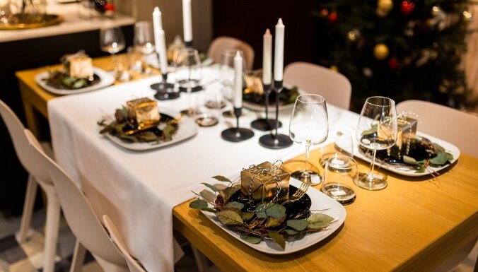 ФОТО. Дизайнер IKEA: четыре совета, как недорого украсить стол к рождественскому ужину
