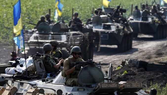 Ukrainas kaujinieki nevēlas piedalīties pamiera sarunās