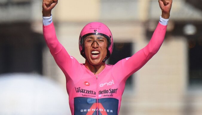 Bernals triumfē 'Giro d'Italia'