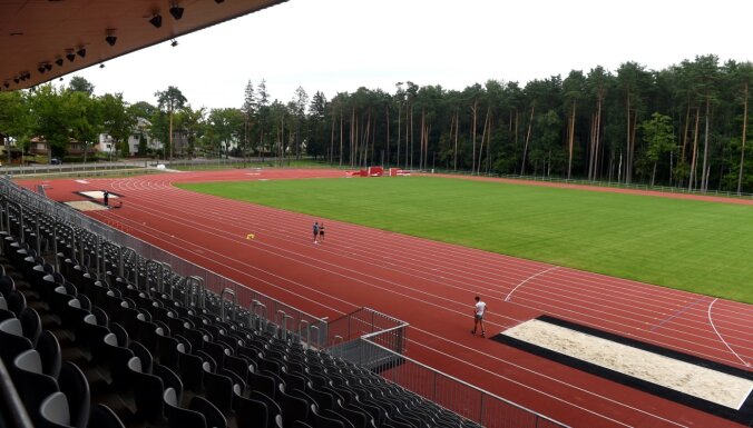 Daliņa stadionā Valmierā vēl veiks pielāgošanas darbus futbola vajadzībām