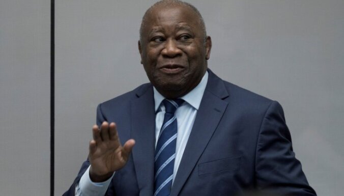 Starptautiskā krimināltiesa atbrīvo Kotdivuāras eksprezidentu Gbagbo