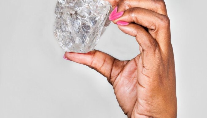 Botsvanā atrasts pasaulē otrs lielākais dimants