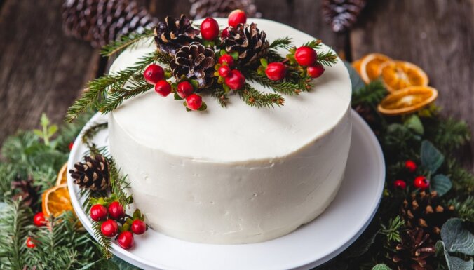 Saldais svētku vakariņu triumfs – Ziemassvētku kūka