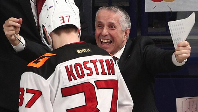 Наставник сборной Латвии Боб Хартли признан лучшим тренером сезона в КХЛ