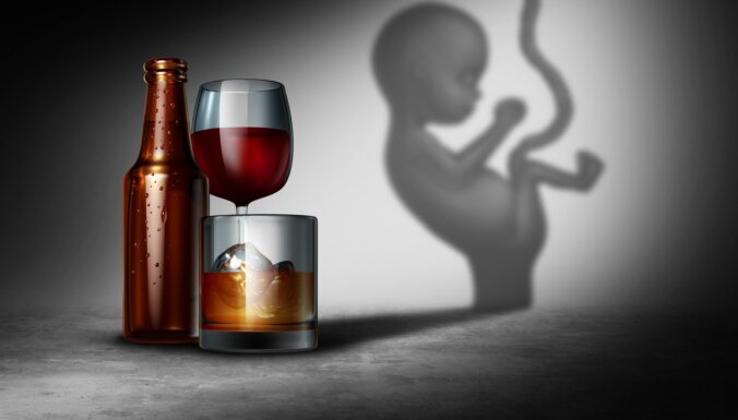 Infografika: Kādu kaitējumu var nodarīt alkohols grūtniecības laikā