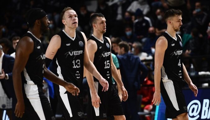 'VEF Rīgas' FIBA Čempionu līgas 'play-in' otrā spēle pārcelta par nedēļu