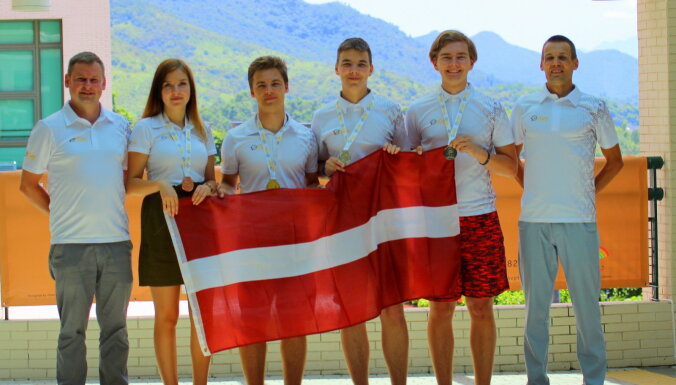 Latvijas skolēniem zelta medaļa arī starptautiskajā ģeogrāfijas olimpiādē