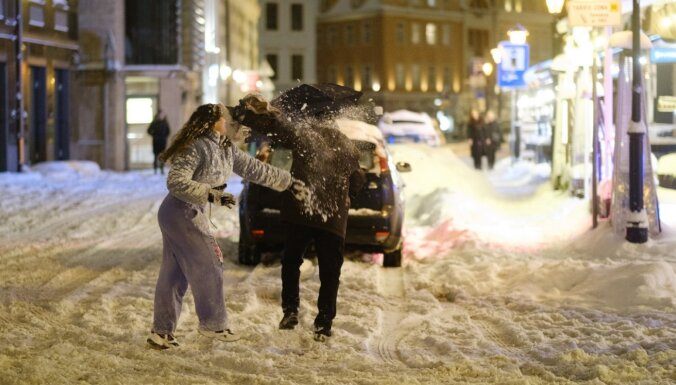 Из Риги вывезено более 10 тысяч кубометров снега