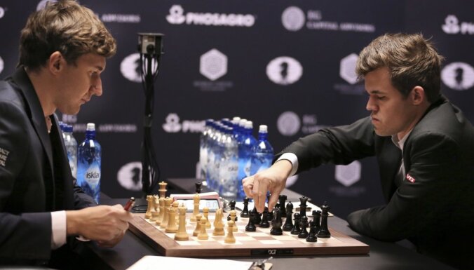 Chess Magnus Carlsen Norway, Sergey Karjakin Russia