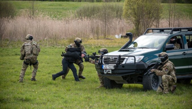 На латвийско-белорусской границе будут имитироваться массовые беспорядки