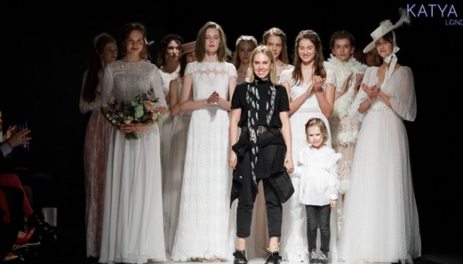 Заключительный день Riga Fashion Week: коллекции для невест, детей и принцесс