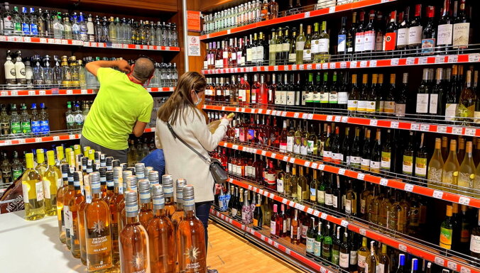 С начала года в Латвии произведено на 12% больше алкогольных напитков
