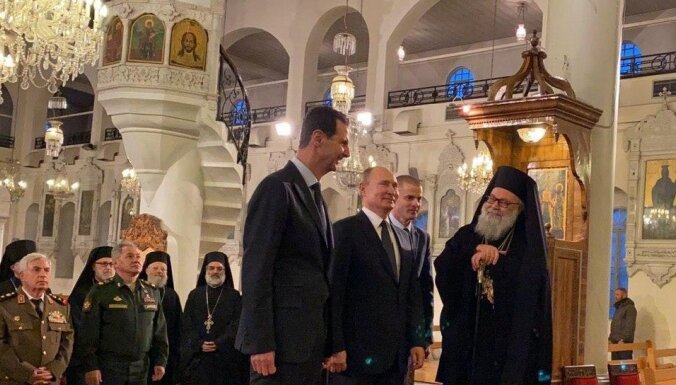 ФОТО: Путин посетил Дамаск и встретился с Асадом