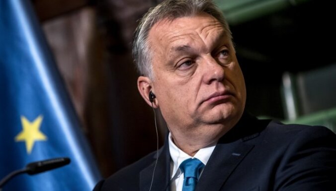 EK sākusi pret Ungāriju procedūru ES finansējuma apturēšanai