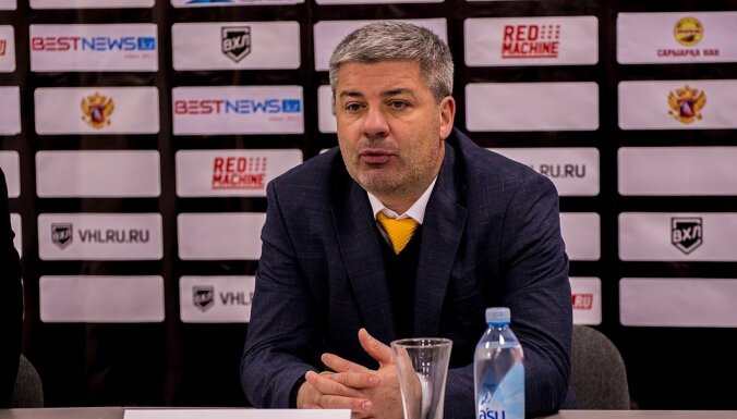 Rīgas 'Dinamo' trenera amata kandidāts Tambijevs vadīs KHL vienību 'Admiral'