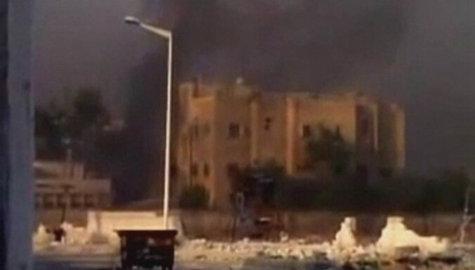 Sīrijas galvaspilsētā nogranduši spēcīgi sprādzieni; apmēram 40 bojāgājušo