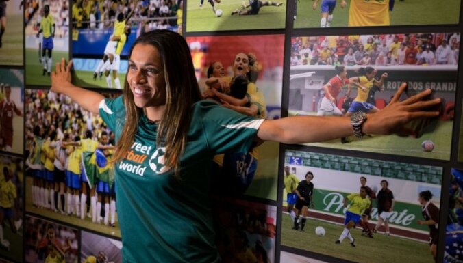 Marta apsteigusi Peli Brazīlijas izlasē gūto vārtu statistikā